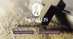Desktop Screenshot of novalis.ca