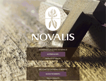 Tablet Screenshot of novalis.ca