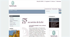 Desktop Screenshot of 75.novalis.ca